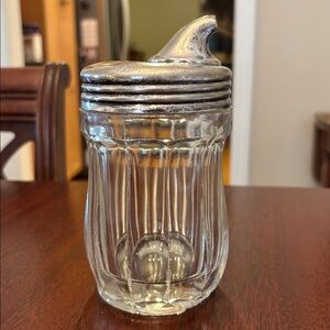 Vintage Victor S Co Sugar Jar Syrup Dispenser
